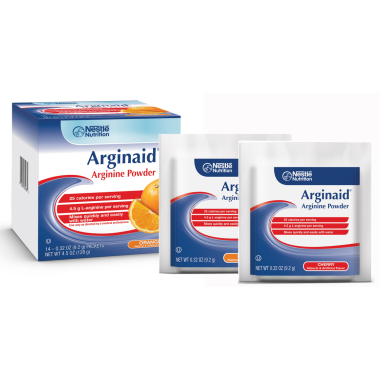 Arginaid Arginine Powder Drink Mix - Orange or Cherry