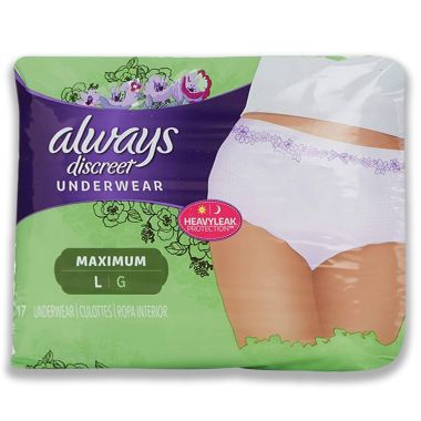 Always Discreet Pull On Underwear - Heavy Absorbency