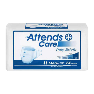Attends Care Poly Briefs Heavy Absorbency