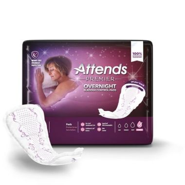 Attends Premier Overnight Bladder Control Pads