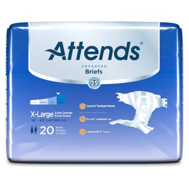 Attends Advanced Briefs - Super Absorbency