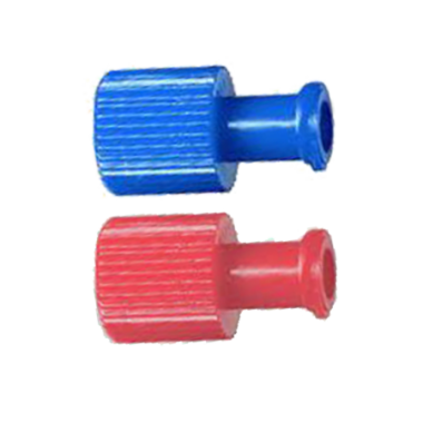 B. Braun Luer Cap - Red, Blue