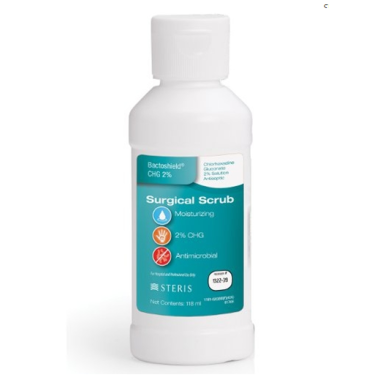Bactoshield Surgical Scurb - CHG 2% or 4%