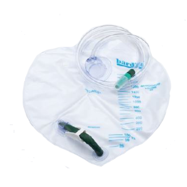 Bardia Closed System Drain Bag - 2000cc | 802001, 802002