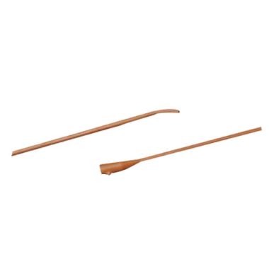 BARDIA Red Rubber Urethral Catheter, 16 Inch