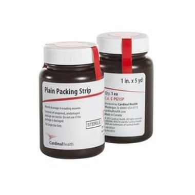 Cardinal Health Plain 1 in x 5 yd. Packing Strips | C-PG15P