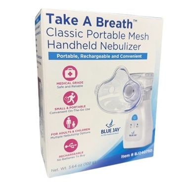 Take A Breath Classic Portable Mesh Handheld Nebulizer
