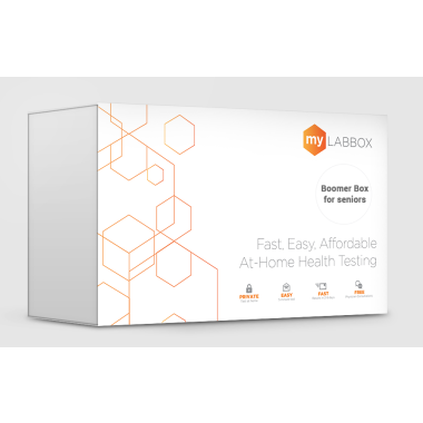 MyLAB Box At-Home STD Test for Seniors - Boomer Box