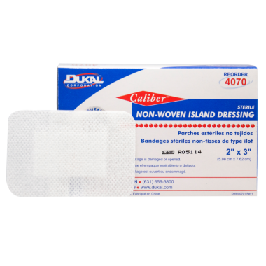 Caliber Non-Woven Island Dressing