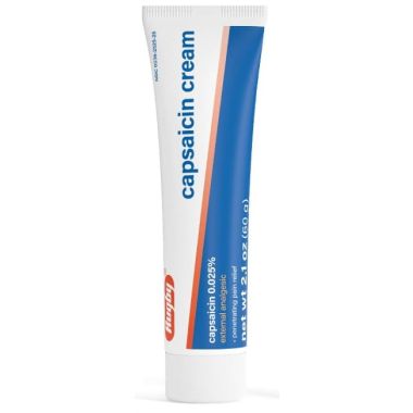Rugby Capsaicin Pain Relief Cream, 0.025% - 2.1 oz