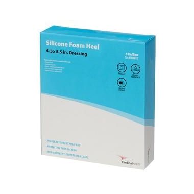Cardinal Health Kendall Silicone Non-Bordered Foam Heel Wound Dressing