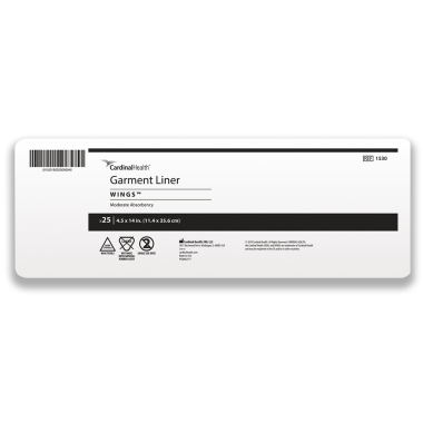 Cardinal Health Simplicity Garment Liner for Incontinence
