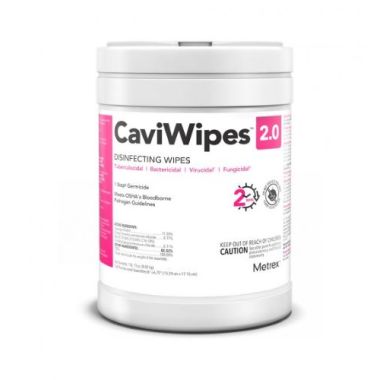 Metrex CaviWipes 2.0 Disinfecting Wipes, 6 x 6.75 in. (14-1100)
