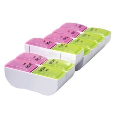 7-Day AM/PM XL Detach N' Go Pill Organizer