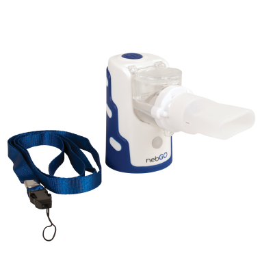 Roscoe Nebgo Handheld Mesh Nebulizer with Carrying Tote - Neb-Go