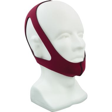 Roscoe Medical 3 Point Chin Strap, Adjustable, Ruby Red - ROS-T09ADJ