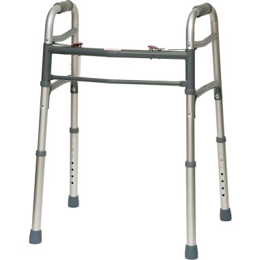 ProBasicsProfessional Aluminum Two-Button Release Folding Walker Professional