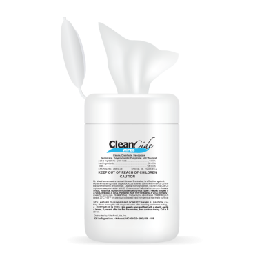 Wexford Labs Cleancide Germicidal Disinfectant Wipes