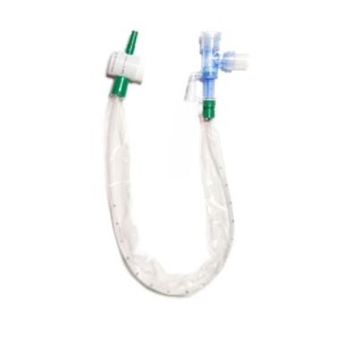 Pepper Medical Closed Suction Catheters, Elbow Adapter or Double Swivel