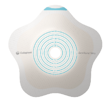SenSura Mio Convex Flip 2-Piece Click Ostomy Barrier