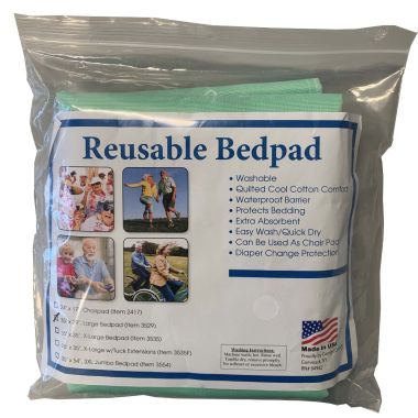 Comfort Care Bed Pads, Quilted Washable