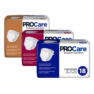 PROCare Breathable Adult Briefs