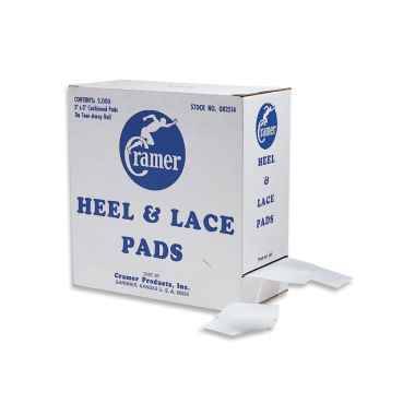 Cramer Heel & Lace Foam Pads, 3" x 3" x 1/16" - 081595909