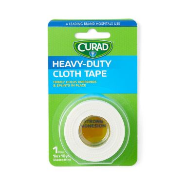 CURAD Heavy-Duty Cloth Tape, 1 in. x 10 yds.