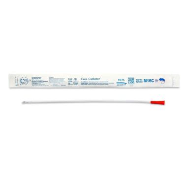 Cure Catheter Intermittent Catheter for Men, Coude Tip