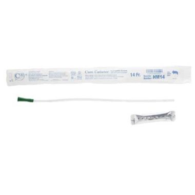 Hydrophilic Cure Catheter for Men, Straight and Coude Tip