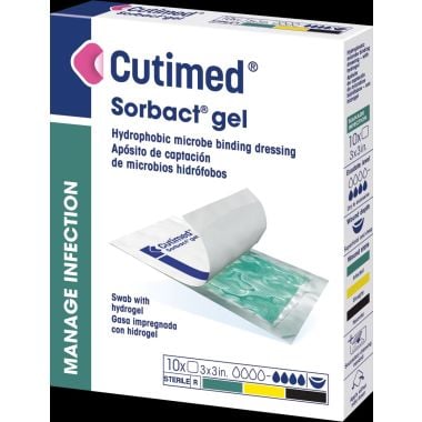 Cutimed Sorbact Gel Dressing, 3 & 6 Inch