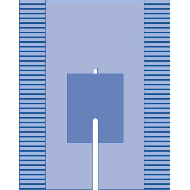Medline Split Surgical Drape Sheets with Adhesive, Sterile, 77 x 108 in. - DYNJP2498