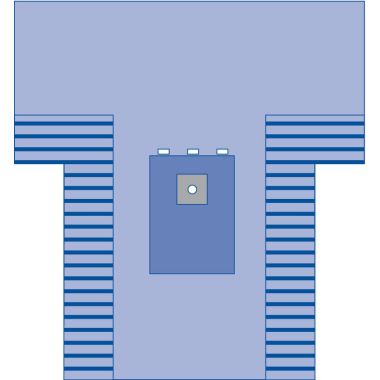 Medline Extremity Surgical T-Drapes, Sterile - DYNJP8003
