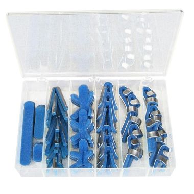 Medline Finger Splint Kits, 48-Piece Assorted Styles - ORT32000
