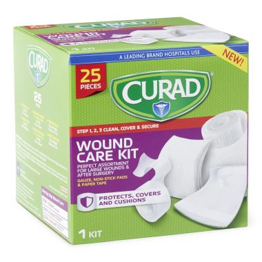 CURAD 25-Piece Wound Care Kit - Large