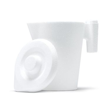 Medline Foam Pitchers with Easy-Grip Handle, Pitcher or Liner