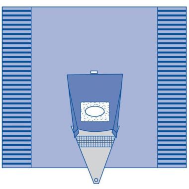 Medline UltraGard Craniotomy Drapes with Pouch, 100 x 104 in. - DYNJP10001UGD