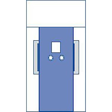 Medline Transcatheter Aortic Valve Replacement Surgical Drapes, 79 x 196 in. - DYNJP4140
