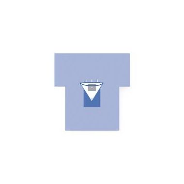 OrthoMax Arthroscopy Surgical T-Drape with Pouch, 130 x 89 x 126 in. - DYNJP8104