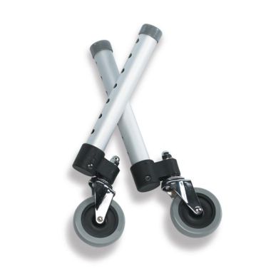 Medline Swivel Footpiece Sets, 3 in. Wheels - G07825-8