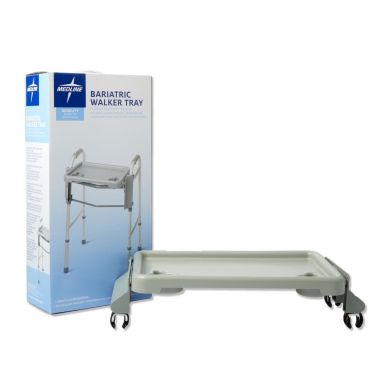 Medline Bariatric Walker Tray, Gray - G07850MBH