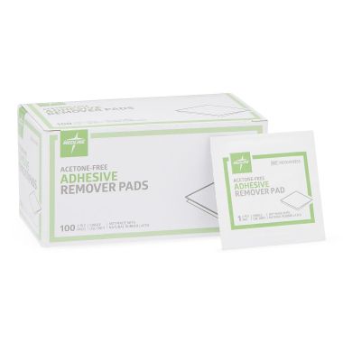 Medline Acetone-Free Adhesive Tape Remover Pads - MDS090855