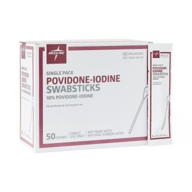 Betadine Povidone Iodine Swabstick and Pads