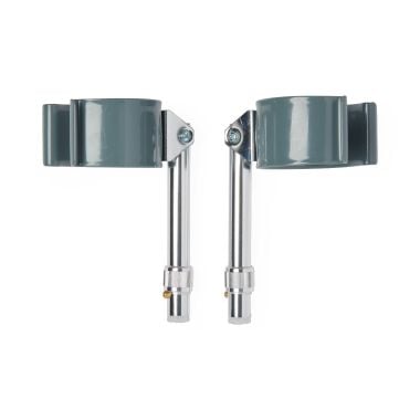 Medline Replacement Forearm Crutch Cuffs with Pushbutton Extension Tubing - MDS80516CF
