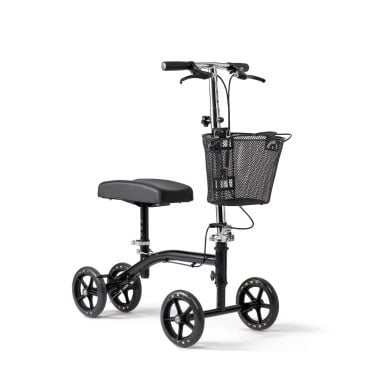 Medline Gen 4 Standard Knee Walker with 8 in. Wheels, Black - MDS86000G4