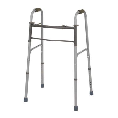 Medline Junior Two-Button Folding Walkers, Basic - MDS86410J4B