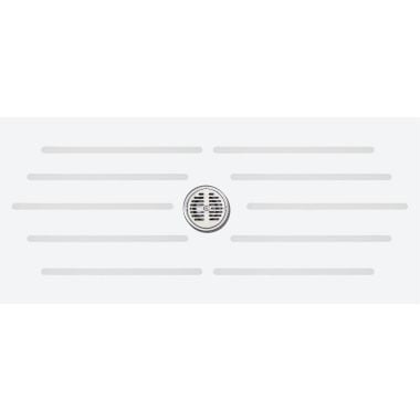Medline Tub and Shower Anti-Slip Treads, 3/4 x 18 in., White - MDSBATHTREADH