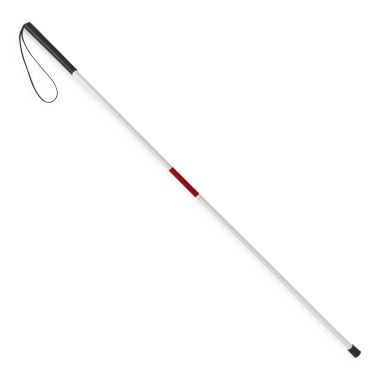 Medline Canes for the Visually Impaired, White - MDSWHTCANE