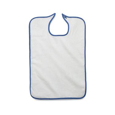 Medline Snap-Closure Terrycloth Protectors, 21 x 33 in., White - MDTAB4B33WHI