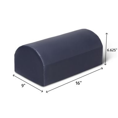 Medline Nylex-Covered Foam Bolster Block Wedge, Reusable, 9 x 16 in. Base - MSC018214